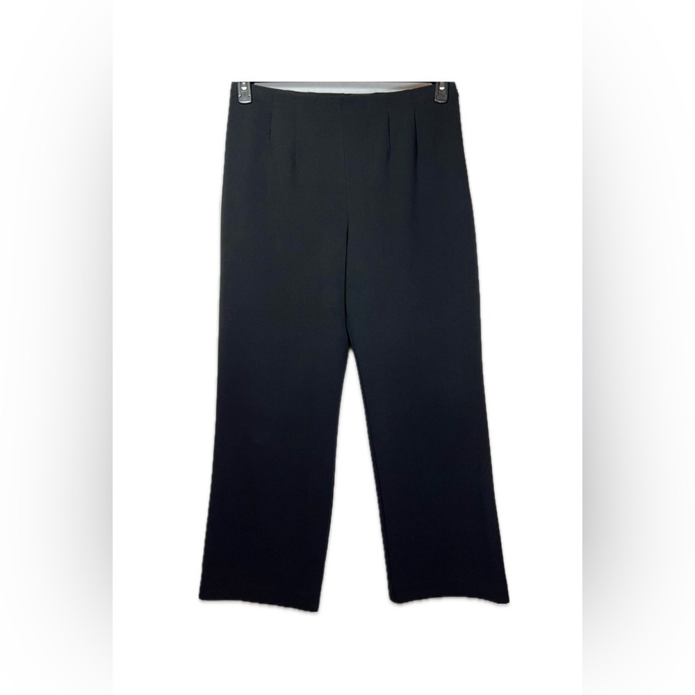 East 5th Black Straight Leg Women's Pants Size 14S Side Zipper